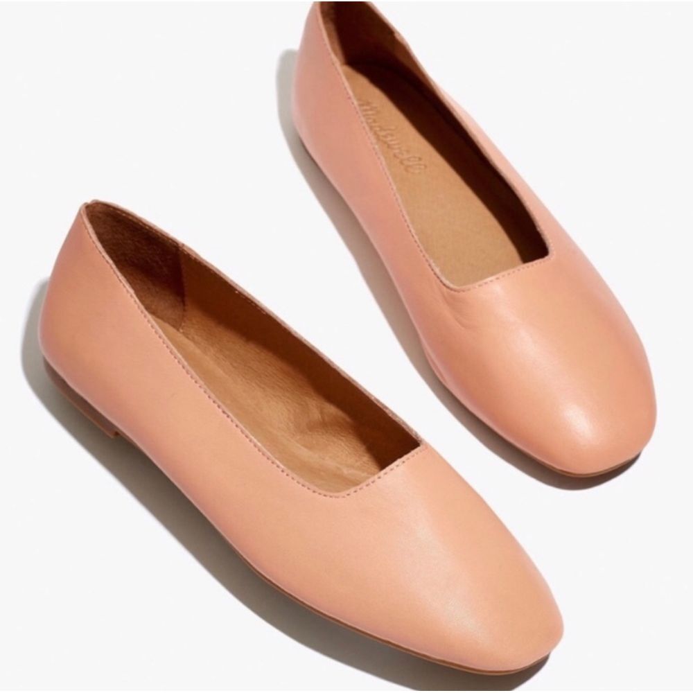 Madewell Cory Ballet Flat Antique Coral Size 7 | EUC Fit more like an 8.